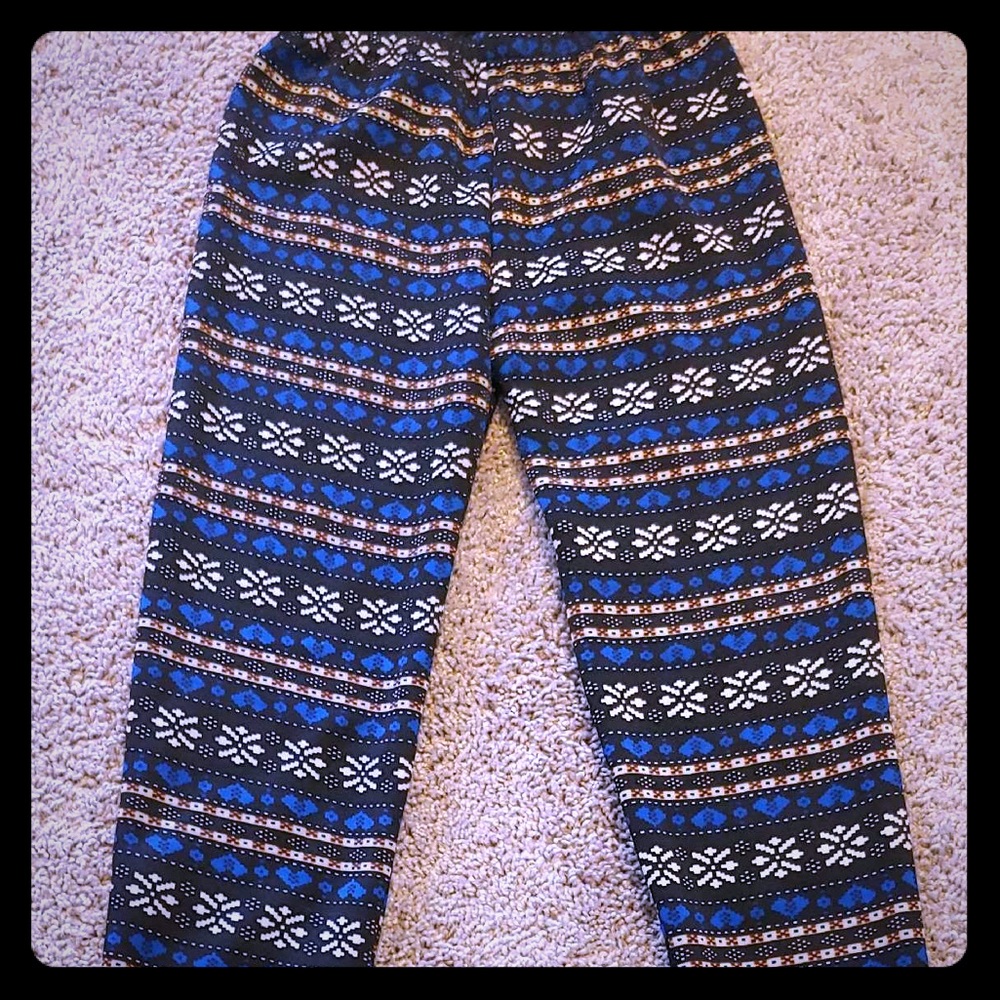 ***NWOT***Furry Lined Cold Weather Leggings